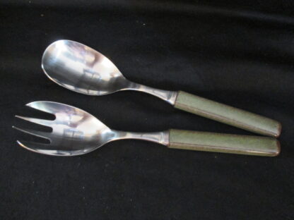 Denby Touchstone Onyx Pair Of Salad Servers