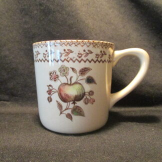 Johnson Brothers Fruit Sampler Brown Coffee Mug