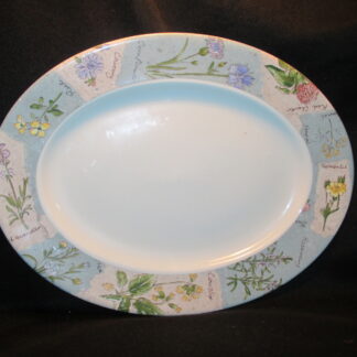 Royal Doulton Wildflowers TC1219 Oval Platter - 13 inch