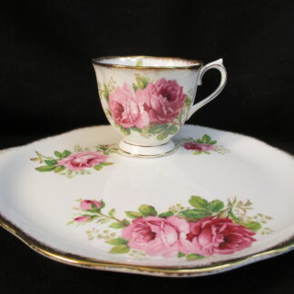 Royal Albert American Beauty Round Hostess Set
