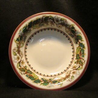 Spode Christmas Rose Soup Or Cereal Bowl England