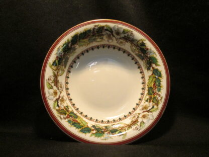 Spode Christmas Rose Soup Or Cereal Bowl England