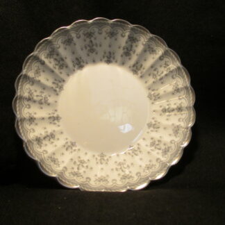 Spode Fleur de Lys Grey Fruit Nappie