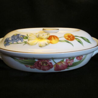 Royal Worcester Pershore Low Oval Covered Casserole