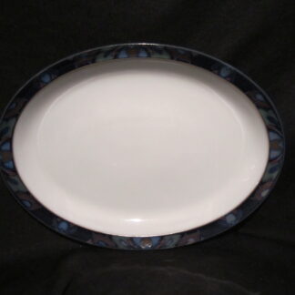 Denby Baroque Oval Platter - 13 inch