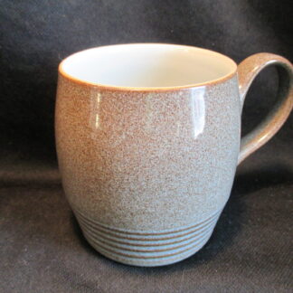 Denby Greystone Ribbed Coffee Mug