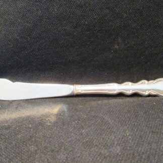 International Angelique Sterling Butter Spreader - Hollow Handle