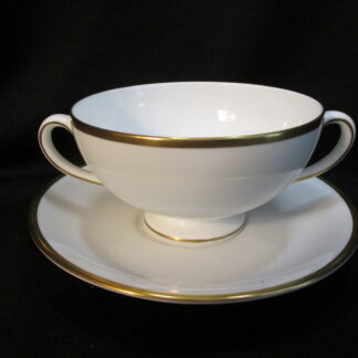 Wedgwood California W4377 Cream Soup Bowl & Stand