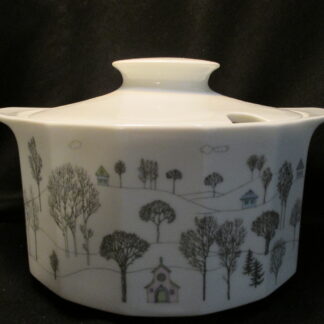 Rosenthal Winter Journey Covered Casserole