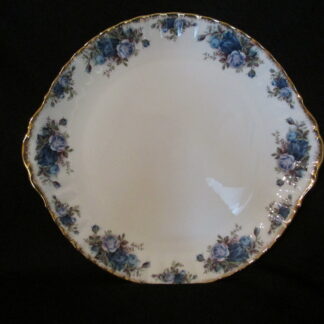 Royal Albert Moonlight Rose Handled Cake Plate