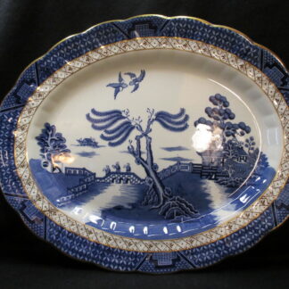 Booth's Real Old Willow Oval Platter - 14 inch