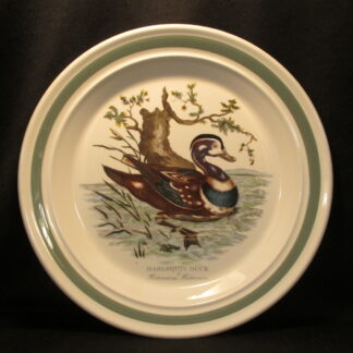 Portmeirion Birds of Britain Dinner Plate - Harlequin Duck