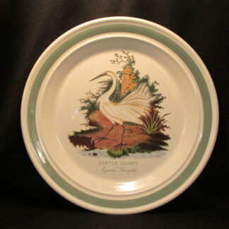 Portmeirion Birds of Britain Dinner Plate - Little Egret