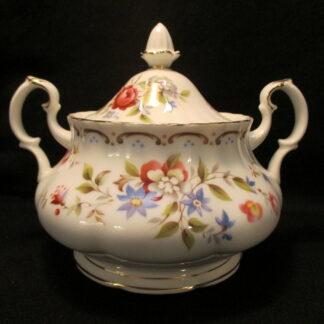 Royal Albert Jubilee Rose Covered Sugar