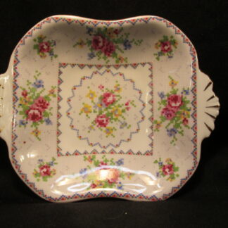 Royal Albert Petit Point Square Sweet Dish - Large