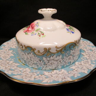 Royal Albert Enchantment Covered Butter Dish