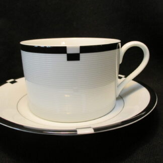 Mikasa Midnight L5542 Cup & Saucer