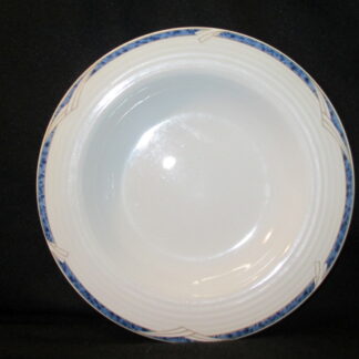 Noritake Arctic Blue 4089 Rim Soup Bowl