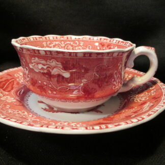 Spode Camilla Red Cup & Saucer
