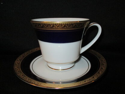 Noritake Crestwood Cobalt Gold Cup & Saucer