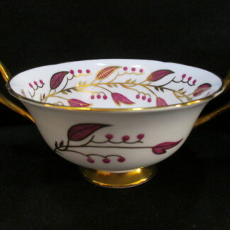 Shelley Laurel Pink 13577/P Cream Soup Bowl Only
