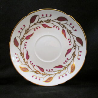 Shelley Laurel Pink 13577/P Cream Soup Stand Only