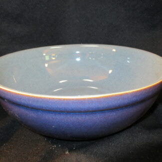 Denby Storm Grey Plum Salad Serving Bowl