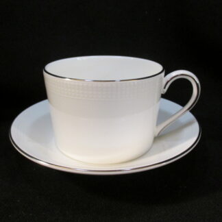Vera Wang Blanc Sur Blanc Cup & Saucer