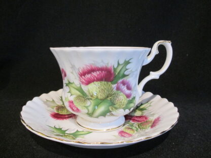 Royal Albert Highland Thistle Cup & Saucer