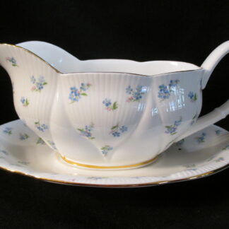 Royal Albert Blue Heaven Gravy Boat & Stand