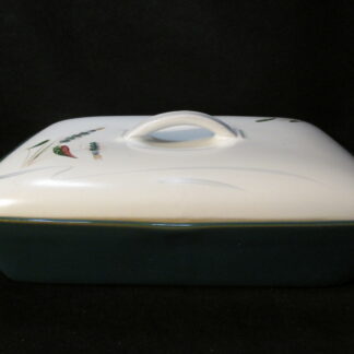Denby Greenwheat Divided Covered Casserole