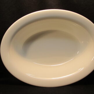 Minton White Monarch B1468 Oval Vegetable Bowl