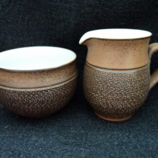 Denby Cotswold AD Cream & Sugar