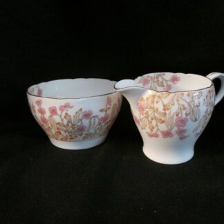 Shelley Hedgerow Pink AD Cream & Sugar