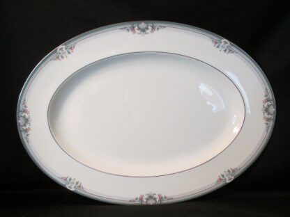 Noritake Lyndenwood 4707 Oval Platter - 13 Inch