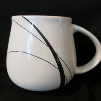 Denby Oyster Strands Coffee Mug - Wide Base