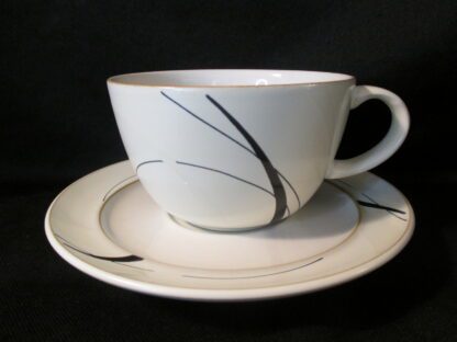 Denby Oyster Strands Cup & Saucer