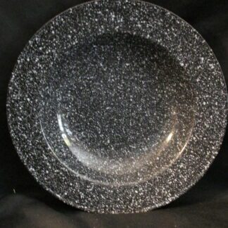 Mikasa Ultrastone Black Rim Soup Bowl