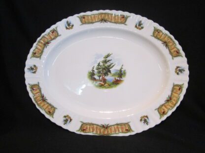 Royal Albert Knotty Pine Oval Platter - 13 Inch