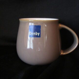 Denby Truffle Wide Band Coffee Mug - Wide Base