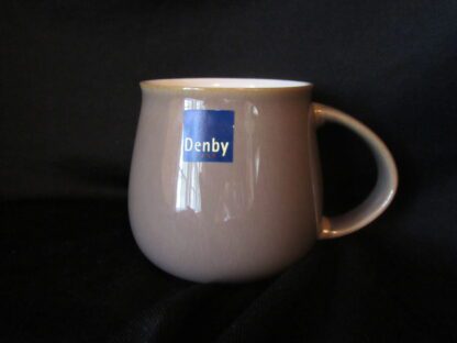 Denby Truffle Wide Band Coffee Mug - Wide Base