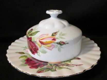 Royal Albert Kings Ransom Covered Butter Dish