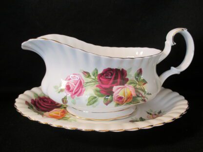 Royal Albert Kings Ransom Gravy Boat & Stand