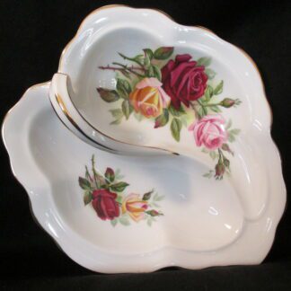 Royal Albert Kings Ransom Split Leaf Dish