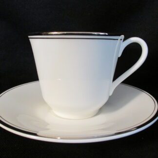 Royal Doulton Concord Platinum H5048 Cup & Saucer