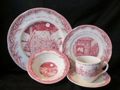 Johnson Brothers Twas the Night 5 Piece Place Setting - In Box