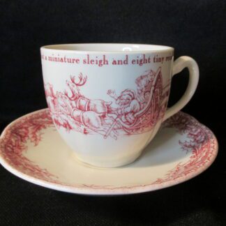 Johnson Brothers Twas the Night Cup & Saucer
