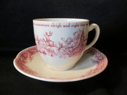 Johnson Brothers Twas the Night Cup & Saucer