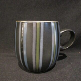 Denby Jet Stripes Curve Coffee Mug - Large