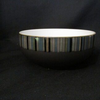 Denby Jet Stripes Soup Or Cereal Bowl